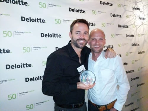 FreshGrade accepting Deloitte Fast 50 award