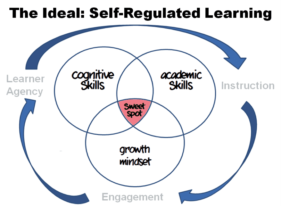 self-regulated learning Venn diagram