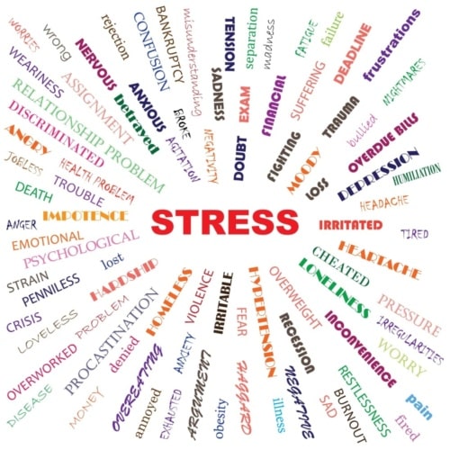 graphic on stress