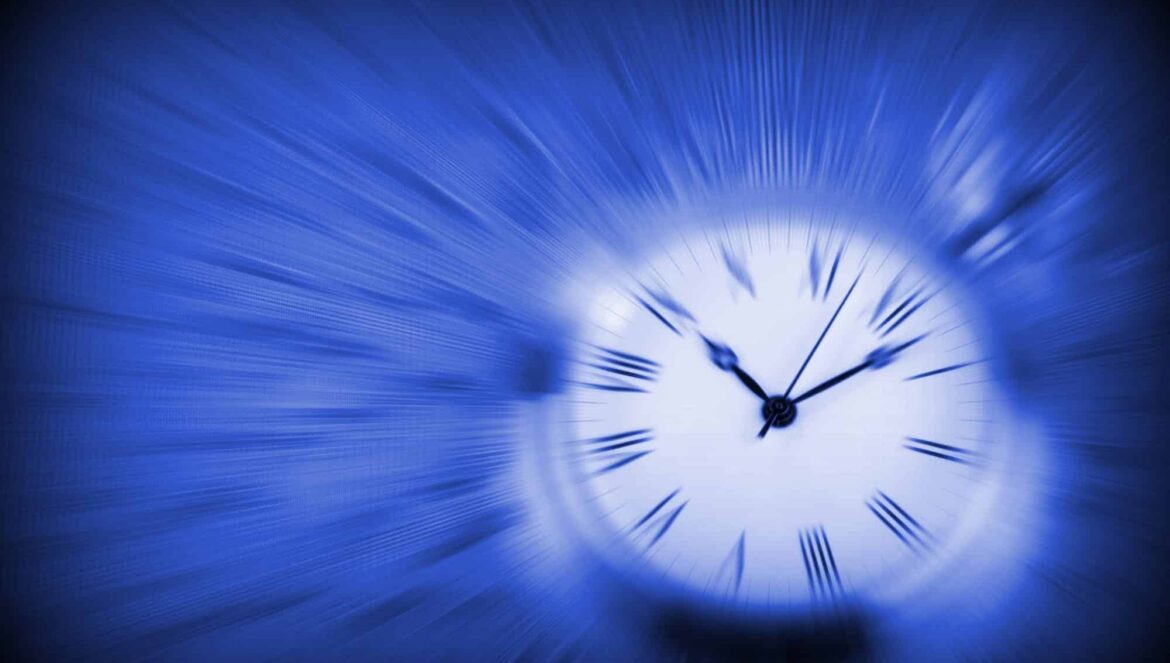 time travel clock