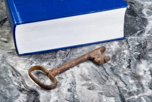 book old key