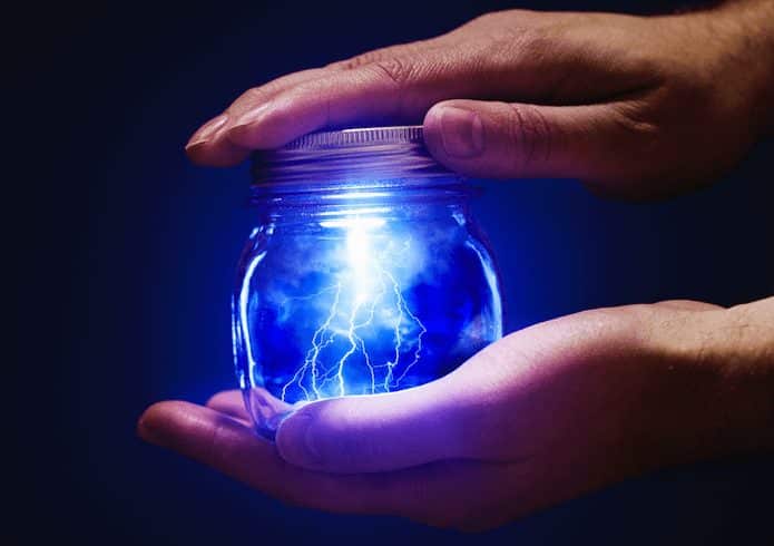 lightning in jar
