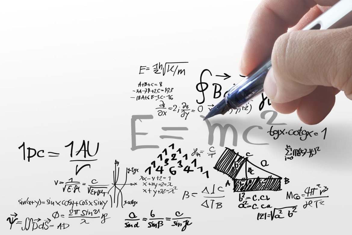 math formula written out