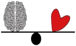 brain heart scale balance