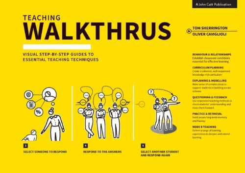 Teaching WalkThrus book cover Tom Sherrington