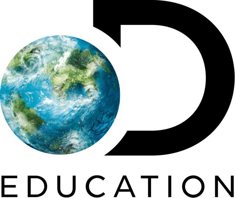 A logo with a stylized letter D, where the left half is an image of Earth from space. Below, the word EDUCATION is written in black uppercase letters.