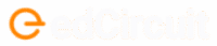 Logo with an orange lowercase letter e followed by the partially visible, faded text edCircuit on a light background.