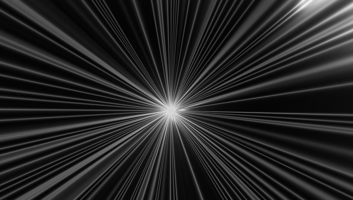 A starburst of light bursts across the screen